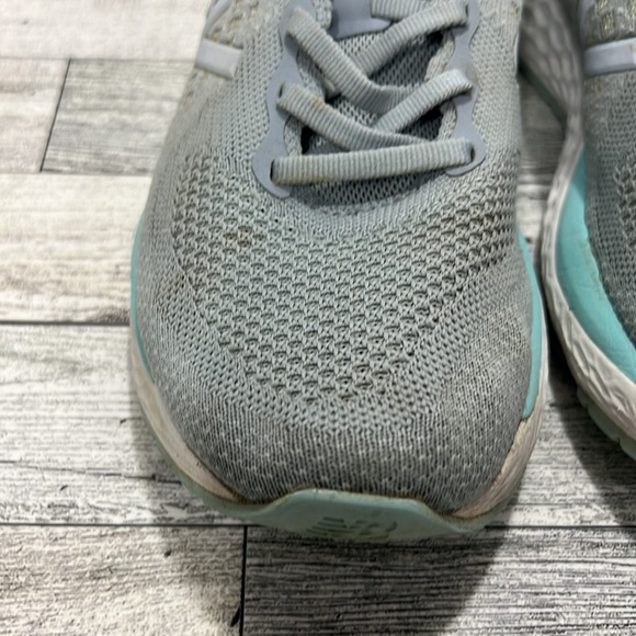 New Balance Fresh Foam 880 V10 Grey/Blue Running Lace Up Sneakers Athletic - Picture 7 of 12